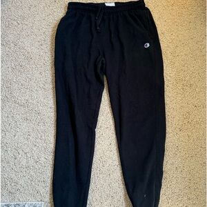 champion black joggers